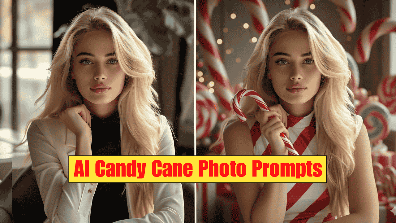 AI Candy Cane Photo Prompts