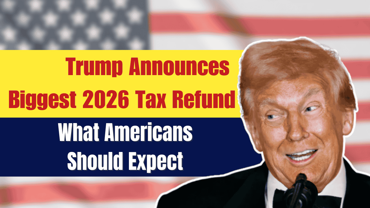 Trump Announces Biggest 2026 Tax Refund